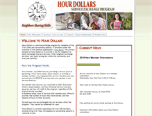 Tablet Screenshot of hourdollars.org